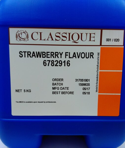 Hương dâu (Strawberry Flavour) - Singapore - Phụ Gia Thực Phẩm Nhật Thành - Công Ty TNHH Sản Xuất Xuất Nhập Khẩu Nhật Thành